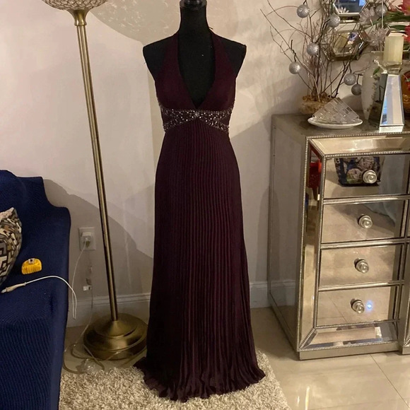 Sue Wong maxi evening dress size 4